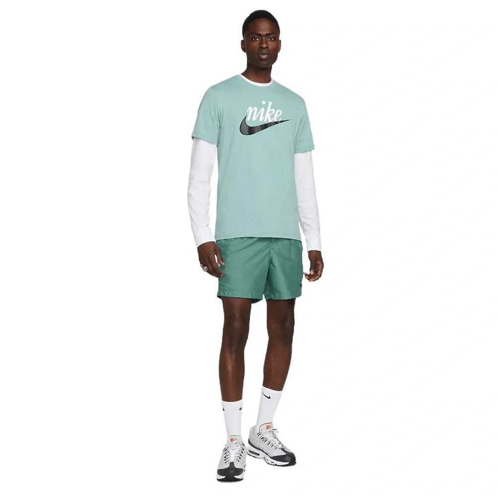 NIKE Men's Sportswear Futura Tee 2 - Mineral - Picture 2 of 14